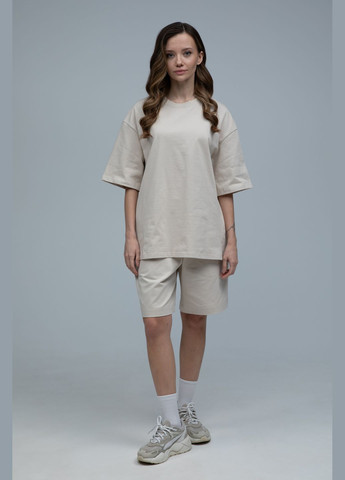 Шорты базовые бежевые женские RAY Basic (330027221)