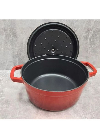 Каструля чавунна Essen 26 см (4.8 л) з кришкою (RG-2300-26) Ringel (365750152)