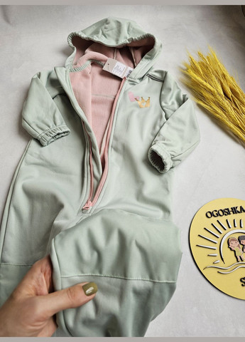 Софтшел Комбинезон на флисе ☔️Дождевик Детский Комбинезон демисезонный Softshell Lupilu Комбінезон (316258055)