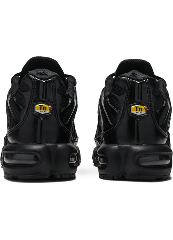 Белые демисезонные кроссовки мужские nike air max plus triple black 604133-050 No Brand
