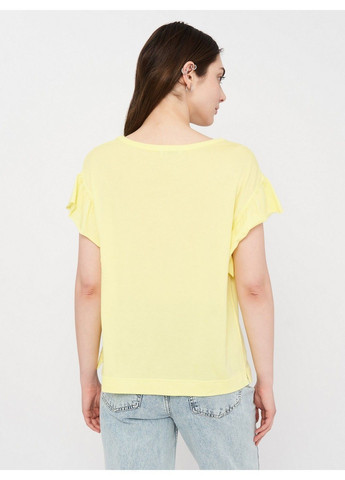 Жовта літня футболка Dex