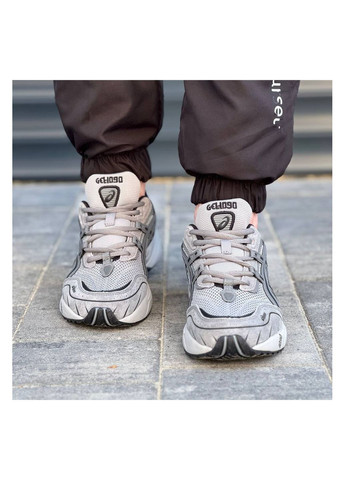 Серые демисезонные мужские кроссовки No Brand