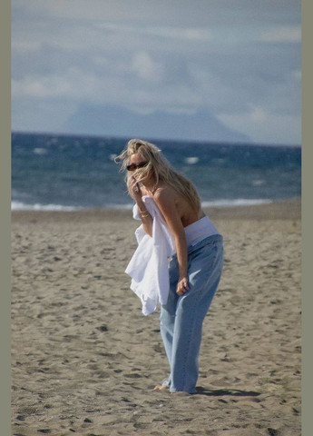 Джинси демісезон,блакитний, NA-KD - (315624314)