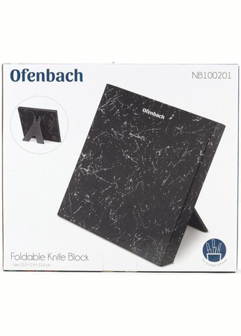 Подставка для ножей 25.3х2.4х22.6см складная Ofenbach (339778124)