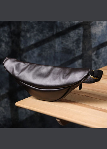 Сумка бананка отменного качества из гладкой натуральной кожи 23144 Shvigel (332983812)