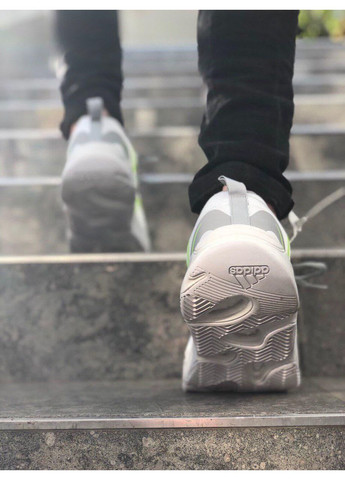 КРОСІВКИ ЖІНОЧІ ADIDAS YEEZY BOOST 700 LOGO GREY WHITE АДІДАС ІЗІ БУСТ No Brand сірі демісезони (369389330)