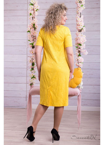 Жовтий сукня 613.1306 Seventeen