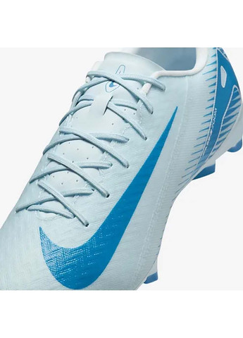 Голубые мужские бутсы zoom vapor 16 academy fg/mg голубой Nike