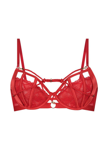 Червоний бюстгальтер bellini ud м'яка чашка демі Hunkenmoller з кісточками поліестер, поліамід