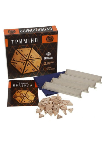 Настільна гра "Триміно Супердоміно" 910138 Arial (341307300)