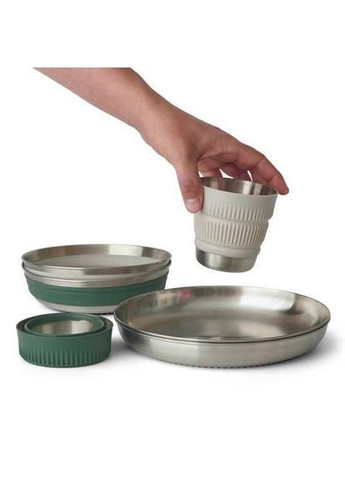 Набор посуды Detour Stainless Steel One Pot Cook Set Серебристый Sea To Summit (365752224)