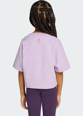 Фиолетовая демисезонная футболка disney minnie mouse kids adidas