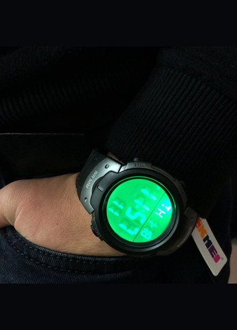 Годинник наручний чоловічий SKMEI 1068TN, брендовий чоловічий годинник, годинник чоловічий спортивний. Колір: титан No Brand (359474629)