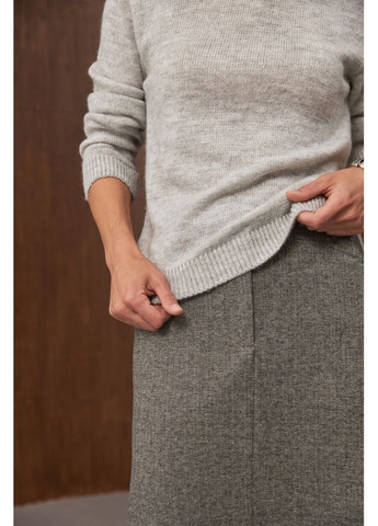 Світло-сірий светр 2871 світло сірий Triko Bakh