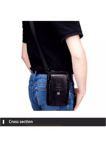 Мужская кожаная сумка 11х18х5 см BULL (315874071)