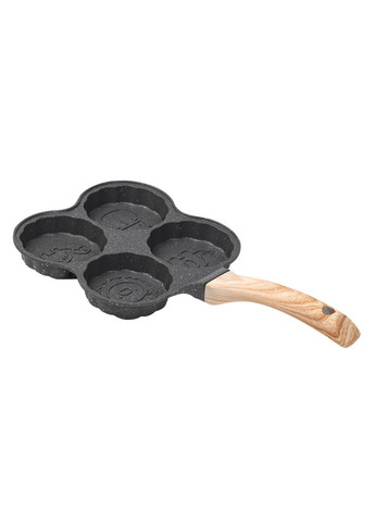 Сковорода для оладий, яиц, панкейков порционная на 4 секции антипригарная HP39576B Breakfast (353502516)