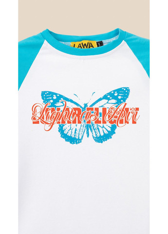 Лонгслів з принтом для дівчинки P-GB02336 158 см shop (2888000019417) LAWA (366016749)