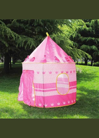 Детская палатка игровая Розовая Замок принцессы шатер для дома и улицы No Brand (334293601)