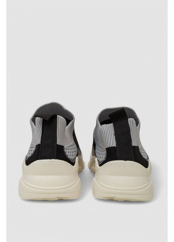 Сліпони жіночі з тканини Ager 244R321C сірі літо (388093793)