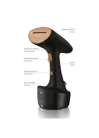 Ручний відпарювач парова праска для одягу, штор парогенератор парогенератор 320мл 1600Вт (ET3687) BiTEK (374601021)