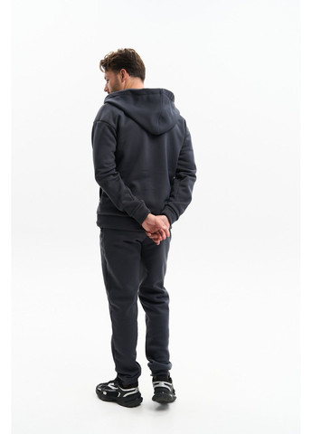 Мужской спортивный костюм на флисе, теплый на замке Graphite No Brand (366742196)