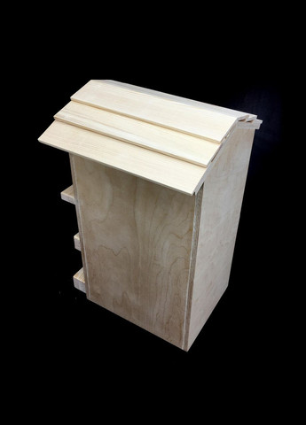 Будиночок для сови з дерева Розарка бланже (ДСО-000501) No Brand (328605355)