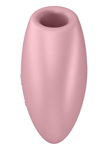 Вакуумный стимулятор-сердце с вибрацией Cutie Heart Light Red Satisfyer (335392601)