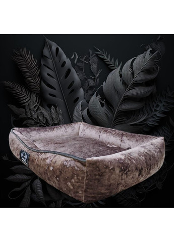 Лежанка XL 115х80х20см из текстиля для средних и больших собак и котов "Sapphire Сocoa" ( ) S&N Family (361204432)