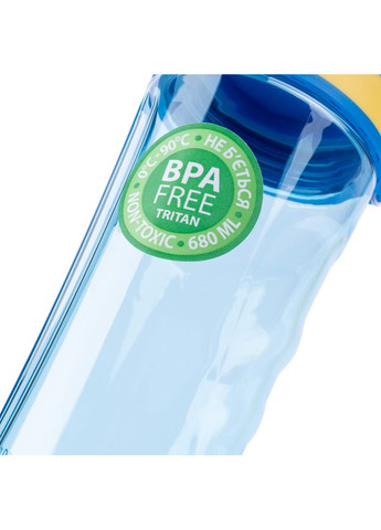 Бутылка для воды 707855 680 мл голубая Yes (360652180)