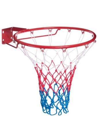 Сітка баскетбольна «ГРАВА» (поліпропілен, d-3,5мм, білий-червоний-синій, компл. 1шт) 9100134 SP-Planeta (361433824)