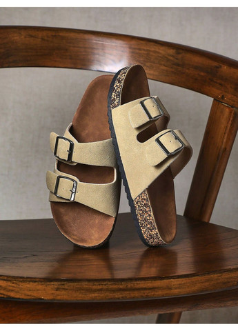 Бежевые босоножки SHEIN