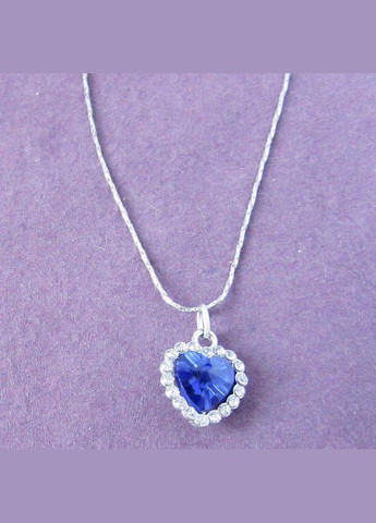 Синій ювелірний кулон Серце океану Fashion Jewelry (336949700)
