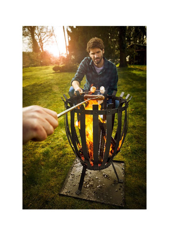 Телескопическая вилка для гриля 4 шт в чехле комбинированный Grill Master (323470263)