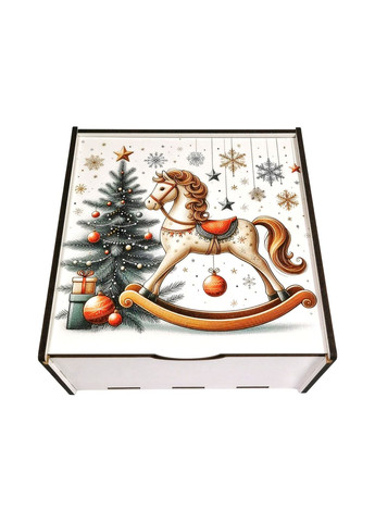 Подарунок №43-2 Milkа & Kinder"Подарунок для чемпіона" 860г (20х20х9см, у дерев'яній коробці) Унікальна цукерка (372656355)