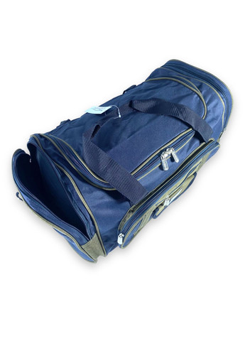 Дорожня сумка одне відділення дві бокових кишені три фронтальні кишені розмір: 50*30*25см синяхакі Kaiman (266912175)