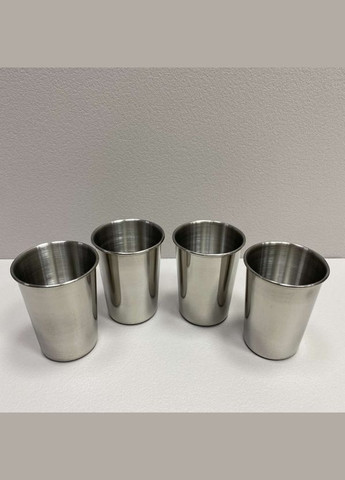 Набір стопок з нержавіючої сталі 4 шт в чохлі 05-180/W-05 A-Plus (317203851)