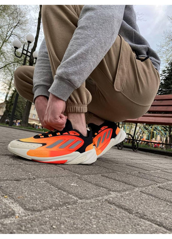 Белые демисезонные кроссовки мужские adidas ozelia fiery адидас озелия No Brand
