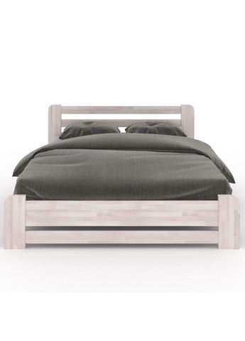 Ліжко Монтана бук 140х200 білий олія Fagus (303724133)