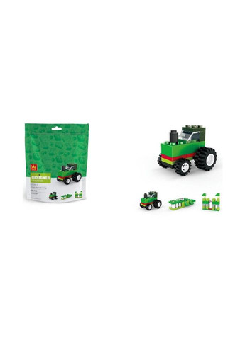 Конструктор Дитячий трактор 3 в 1 (WNG-093-7) Wange (281426179)