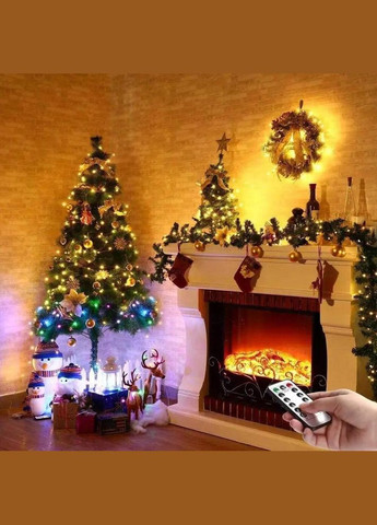 Гірлянда USB Крапля роси RGB 8 режимів пульт 50 LED 5 м No Brand (315362504)