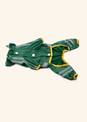 Комбинезон дождевик для котов и кошек Pet Style "Professional" Зеленый S No Brand - (323233342)