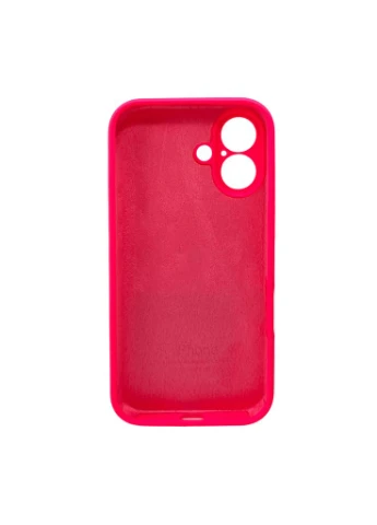 Чохол для смартфона Silicone Full Case AA для Apple iPhone 16 23, Shiny Pink (FullAAi16-23) No Brand Camera Protect (383432587)