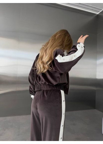 Костюм-трійка жіночий з велюру,, р. (арт. 771) No Brand (361152109)