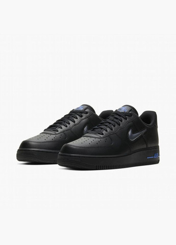Чорні кросівки чоловічі air force 1 jewel black ct3438-002 Nike
