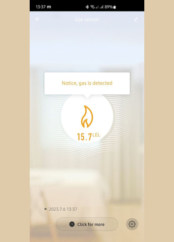 Wi-Fi датчик витоку газу No Brand (334302294)