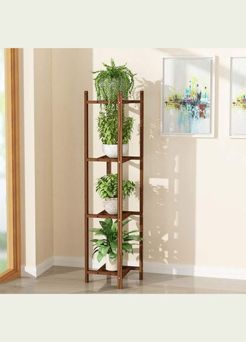 Подставка для цветов из дерева Сагреш 140 капучино (ЦВТ-146809) No Brand (328227098)