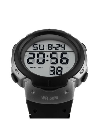 Годинник наручний чоловічий SKMEI 1068TN, брендовий чоловічий годинник, годинник чоловічий спортивний. Колір: титан No Brand (359474629)