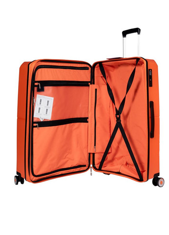 Чемодан средний M 49103 полипропилен Оранжевый Snowball (297643101)