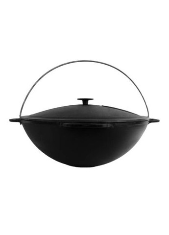 Котел туристический чугунный азиатский с крышкой 6 л (KA06-1) Brizoll чавунний азіатський з кришкою 6 л (370892314)