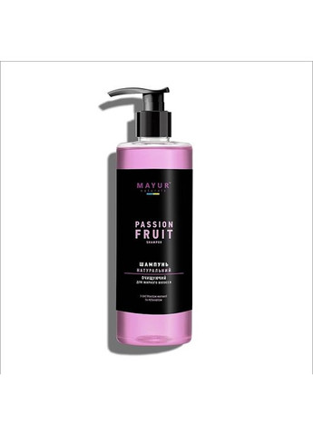 Очищающий натуральный шампунь для жирных волос "Маракуя" 500ml (778262-31015631) Mayur (368611436)
